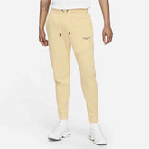 mkz men's slim fit yellow sweat jogger pant